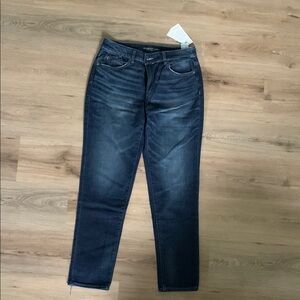 Chico's Dark Blue Boyfriend Jeans